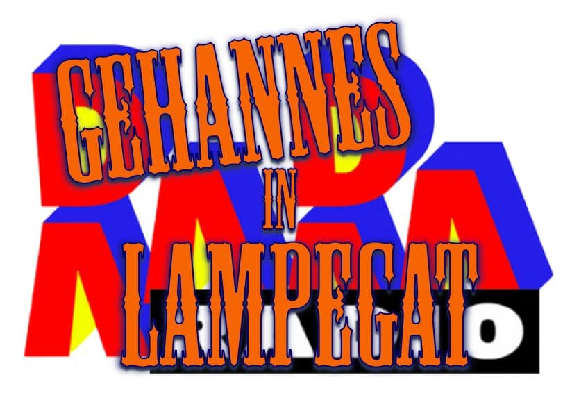 Visual met Gehannes in Lampegat en Rararadio logo's.